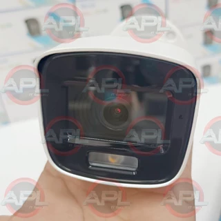 HILOOK กล้องวงจรปิด CCTV HDTVI รุ่น THC-B127-LMS 2MP Outdoor ภาพสี 24ชม. มีไมค์ สำหรับภายนอก