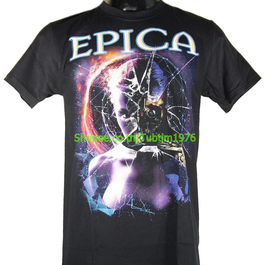 เสื้อวง Epica ผ้าร้อยวงดนตรีร็อค วินเทจ เอพิกา EPA1633