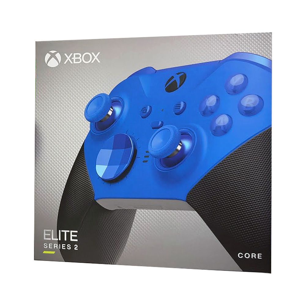 Xbox Elite Wireless Controller Series 2 - Core (Blue) for Xbox Series X|S, PC, Smatphones, Tablets, Xbox One