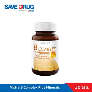 Vistra B Complex Plus Minerals 30tabs