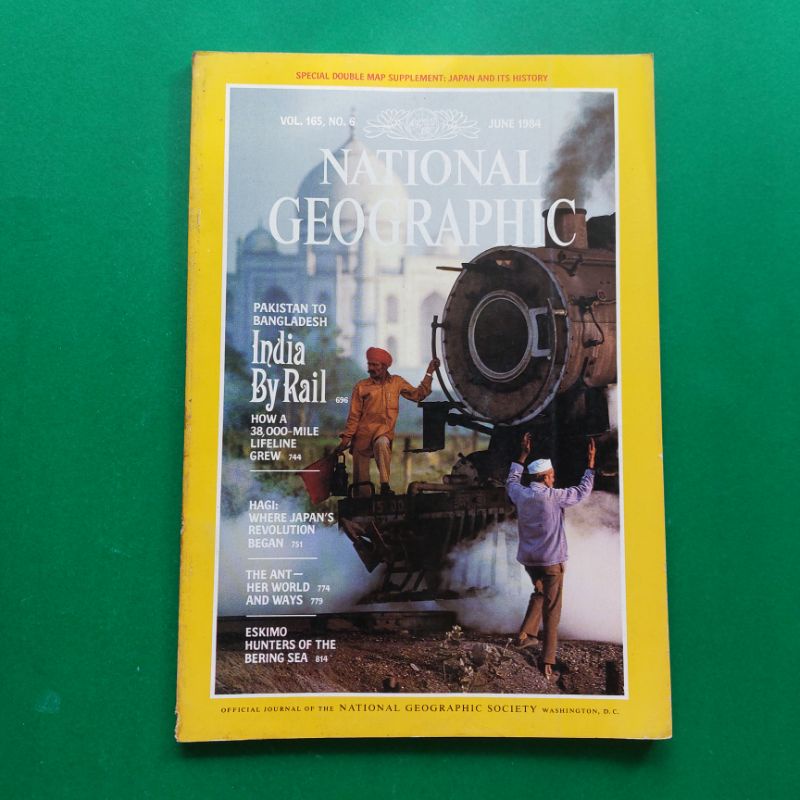VOL. 165, NO. 6JUNE 1984NATIONAL GEOGRAPHIC PAKISTAN TO BANGLADESH

India By Rail

HOW A 38,000-MILE