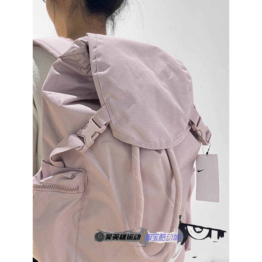 ☁♛Nike/Nike Drawstring Drawstring Travel กระเป๋าเป้สะพายหลังสำหรับผู้ชายและผู้หญิง BA6150/DV3049-104