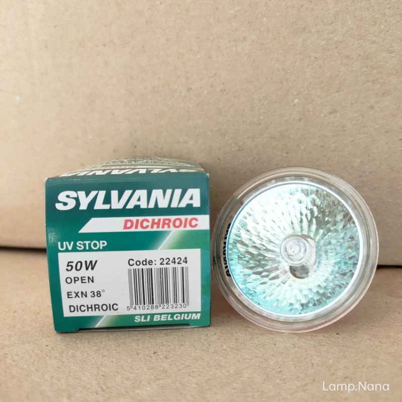 Halogaen MR16 12v 50w Open หน้าเปิด มีหลายองศาให้เลือกสรร GU5.3 Sylvania