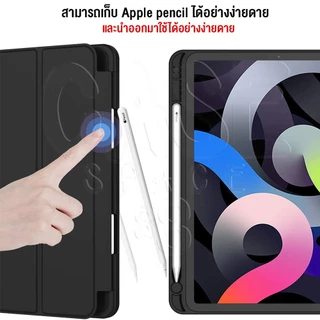 เคสหลังทึบ iPad case เคสไอแพด gen 5/6 9.7 gen 10/ 9 /8 /7 10.2 air3 air4 air5 air6 air7 10.9 pro11 12.9 13 ใส่ปากกาได้
