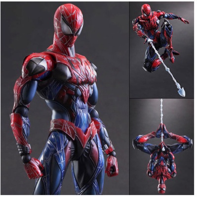 DomesticPAChange Films and television products Avengers Spider-Man Movable Model Spider-Man Hand-Made