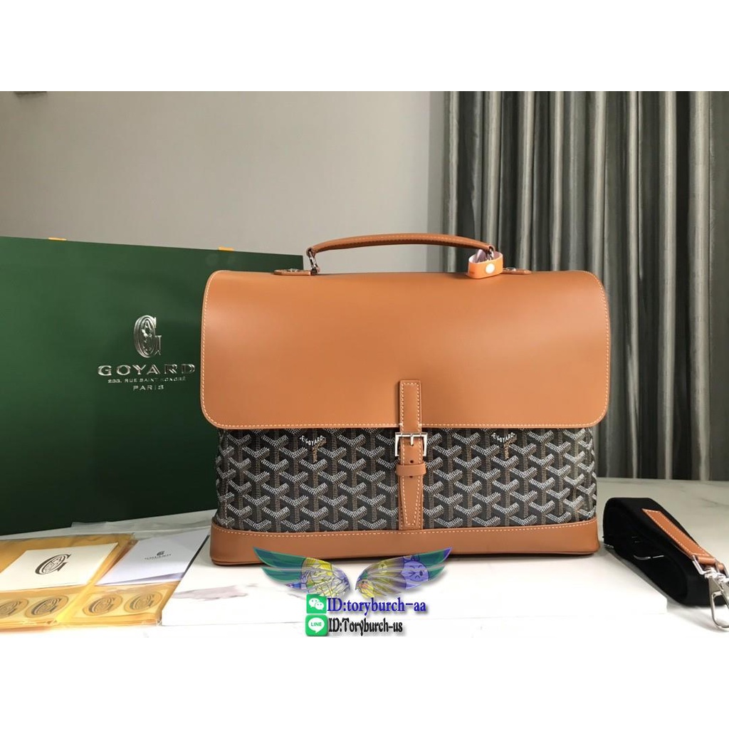 GY Citadin men's document briefcase canvas flap messenger bag worker commuter bag