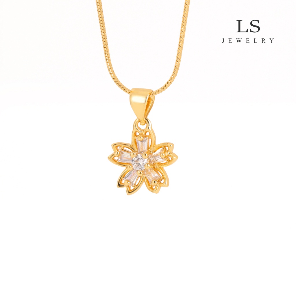 LS สร้อยคอผู้หญิง สร้อยคอแฟชั่น