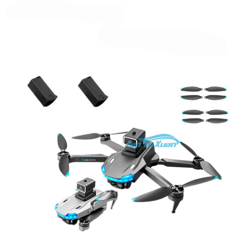 S138 Mini Drone แบตเตอรี่ใบพัด Maple Leaf/ S138 Drones อะไหล่อุปกรณ์เสริม3.7V 1600Mah