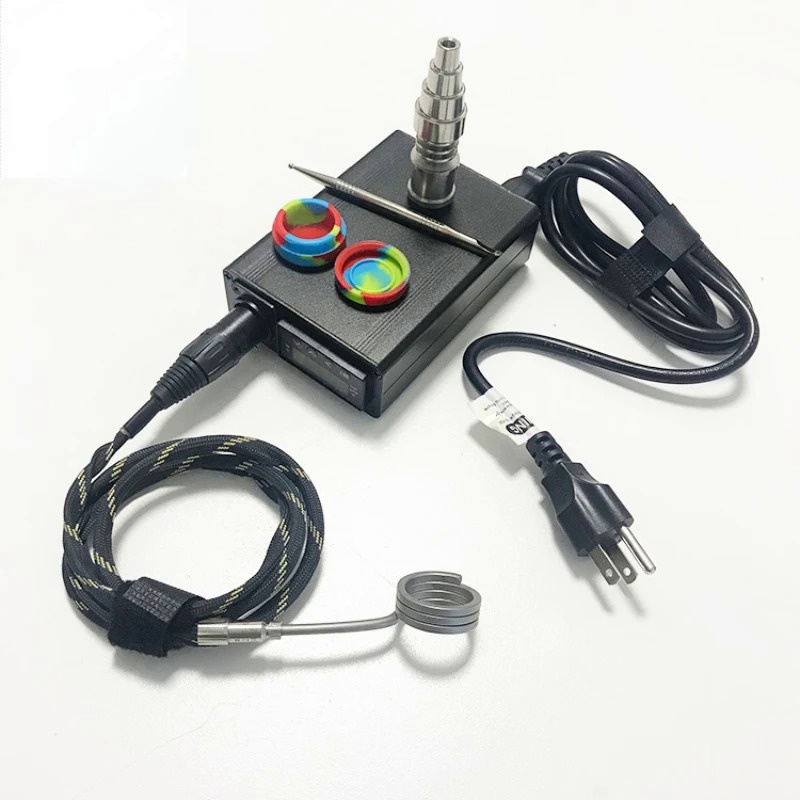 ✩Enail Coil Heater พร้อม5Pin XLR Heating Coil และ PID Control Box,Enail Kit