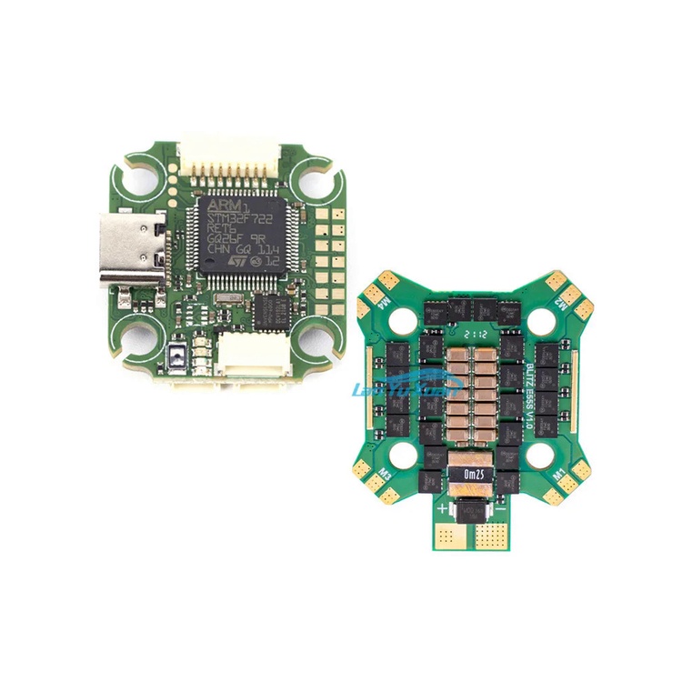 IFlight BLITZ Mini F7 Flight Controller Stack OSD(AT7456E) W/blitz E55S 4-IN-1 ESC DShot150/300/600 