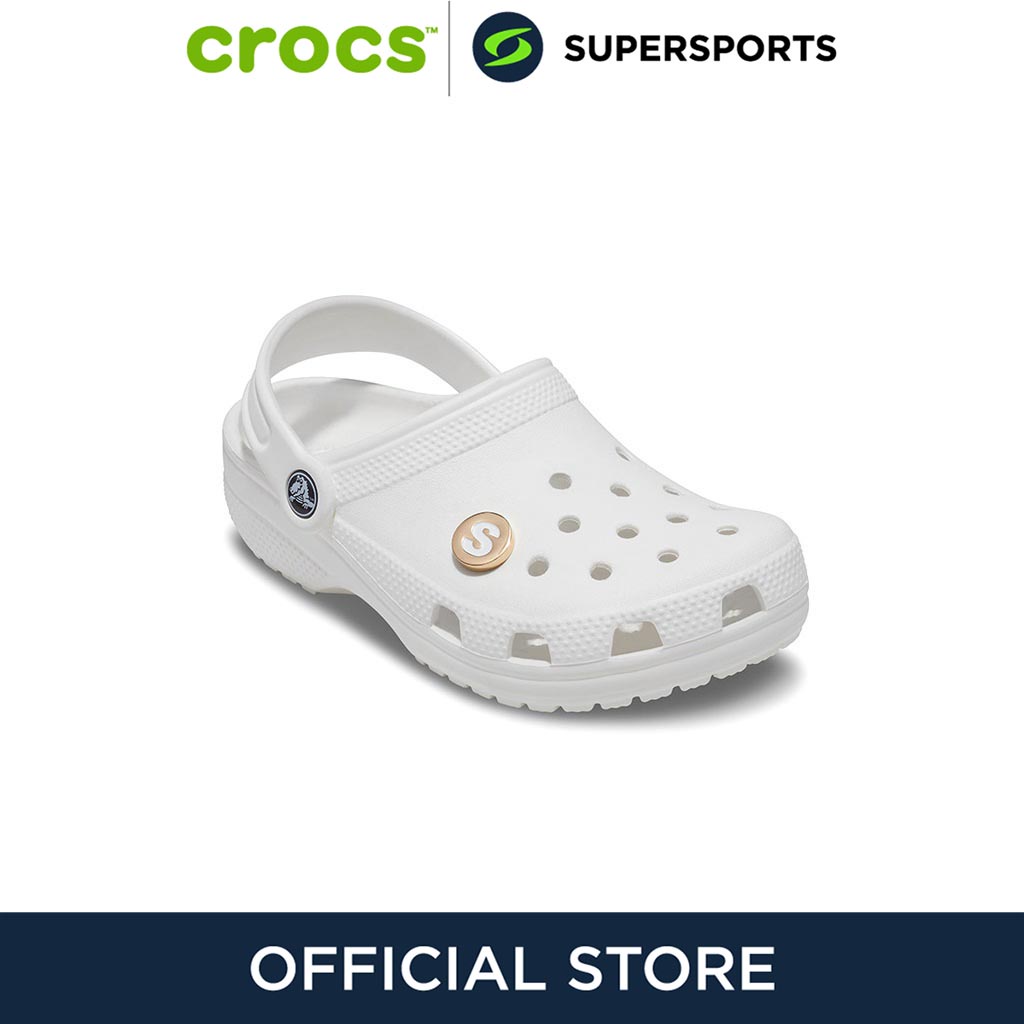 CROCS Jibbitz Gold Letter S ตัวติดรองเท้า