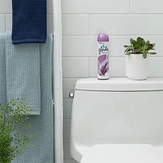 เกลดสเปรย์ปรับอากาศ กลิ่นมอร์นิ่ง เฟรช 320 มล. Glade Aerosol Spray Air Freshener, Room Spray Morning Freshness 320ml
