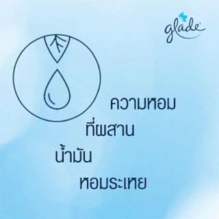 เกลดสเปรย์ปรับอากาศ กลิ่นมอร์นิ่ง เฟรช 320 มล. Glade Aerosol Spray Air Freshener, Room Spray Morning Freshness 320ml