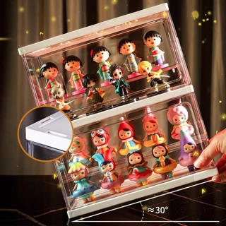 กล่องใส่โมเดล กล่องใส่ art toy ตู้โชว์ตุ๊กตา ตุ๊กตาของสะสม กล่องอะคริลิค แบบใส มีหลายขนาด ใส่โมเดลได้ มีฝาปิด
