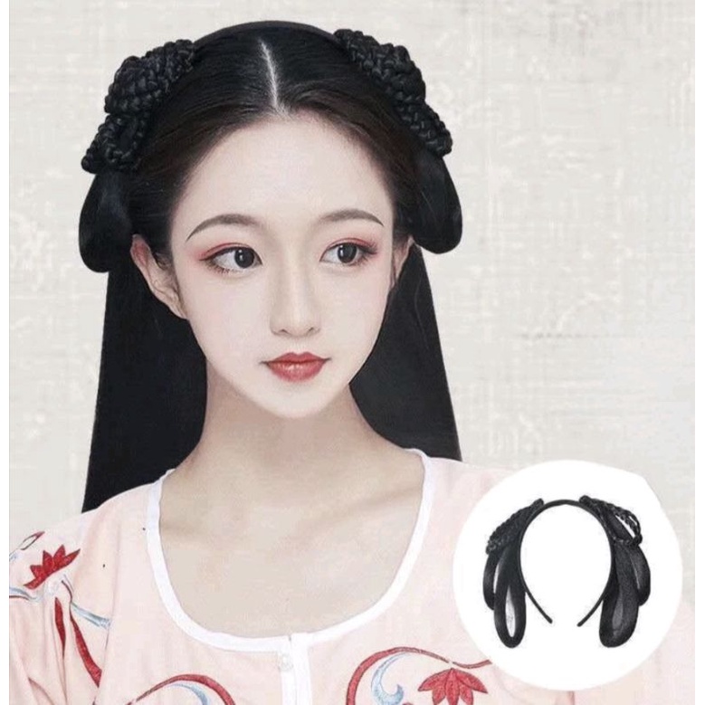 พร้อมส่งในไทย🇹🇭 ที่คาดผมจีนโบราณ ที่คาดผมตรุษจีน สไตล์ฮั่นฟู่ - รูปที่ 2