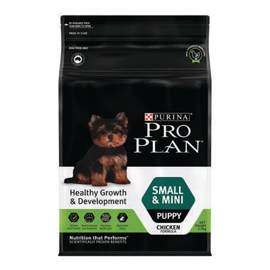 Purina ProPlan อาหารเม็ดสุนัข สำหรับลูกสุนัข พันธุ์เล็ก โปรแพลนสุนัข รสไก่ - 1 ถุง (2.5kg)