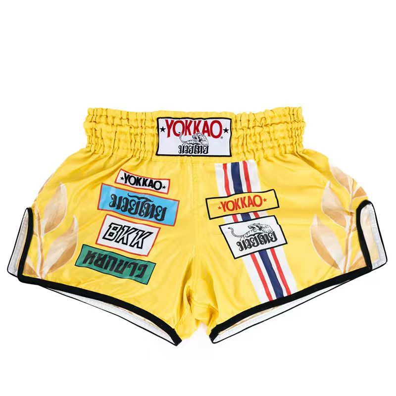 Yokkao กางเกงขาสั้น สําหรับออกกําลังกาย มวยไทย วิ่ง