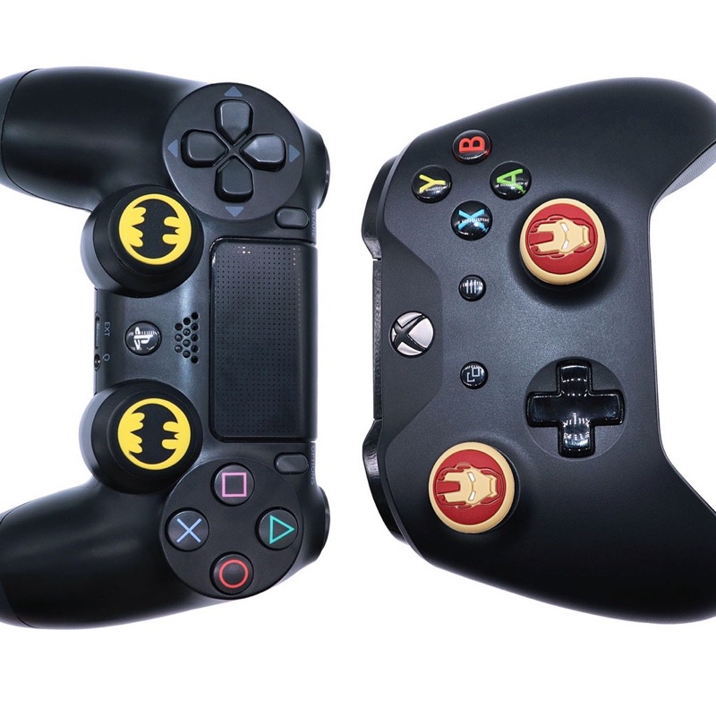 จุกยางซิลิโคนอนาล็อก (1 ชิ้น ) ลวดลายสุดเท่ PS5 PS4 Joy-Pro Steam Deck Xbox360 XboxOne XboxSeriesS/X หนาเกรดดี คุณภาพดี