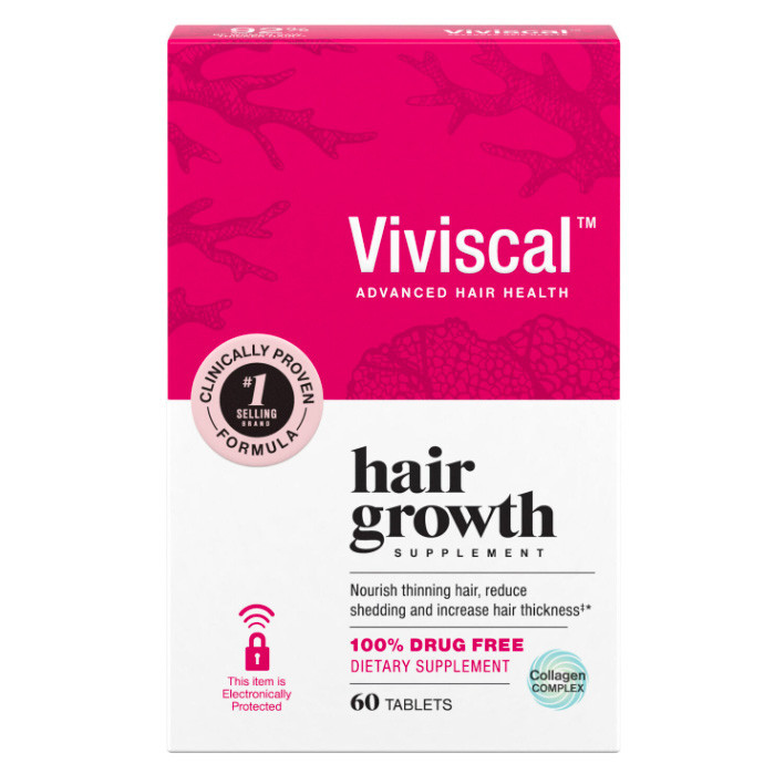 วิตามินบำรุงเส้นผม Viviscal Advanced Hair Health ผมบาง ผมร่วง สำหรับผู้หญิง 100% Drug Free