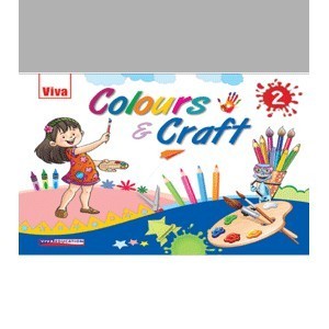 DKTODAY หนังสือ COLOURS & CRAFT - 2 - WITH MATERIAL
