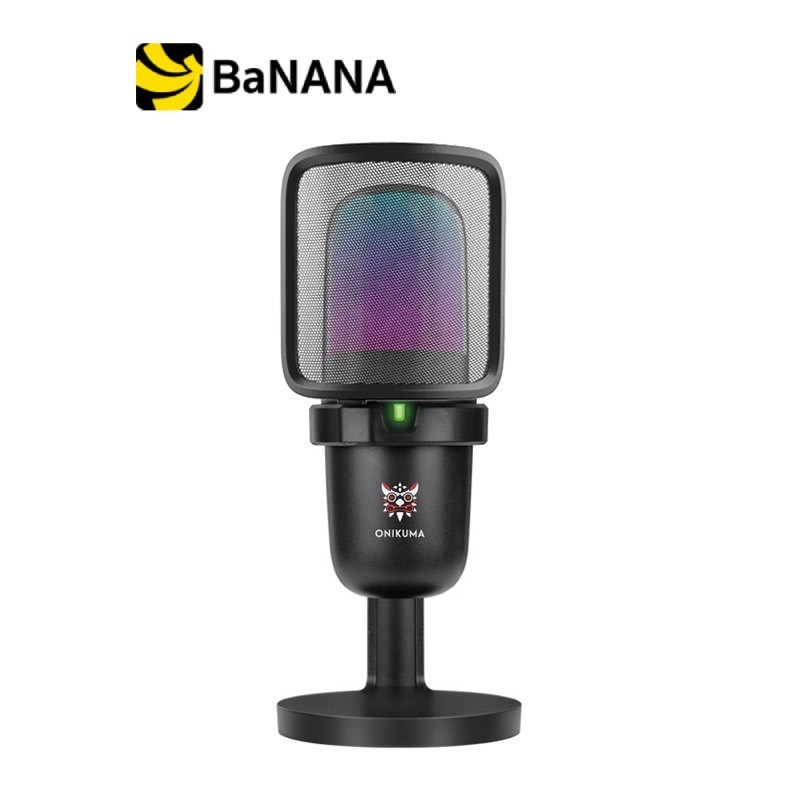 ไมโครโฟน Onikuma Hoko RGB M730 Black by Banana IT