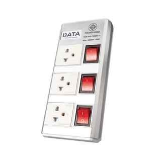 DATA Plug 3 Way 3 Switch 3M. TIS HMDU3656 ปลั๊กไฟ by Banana IT