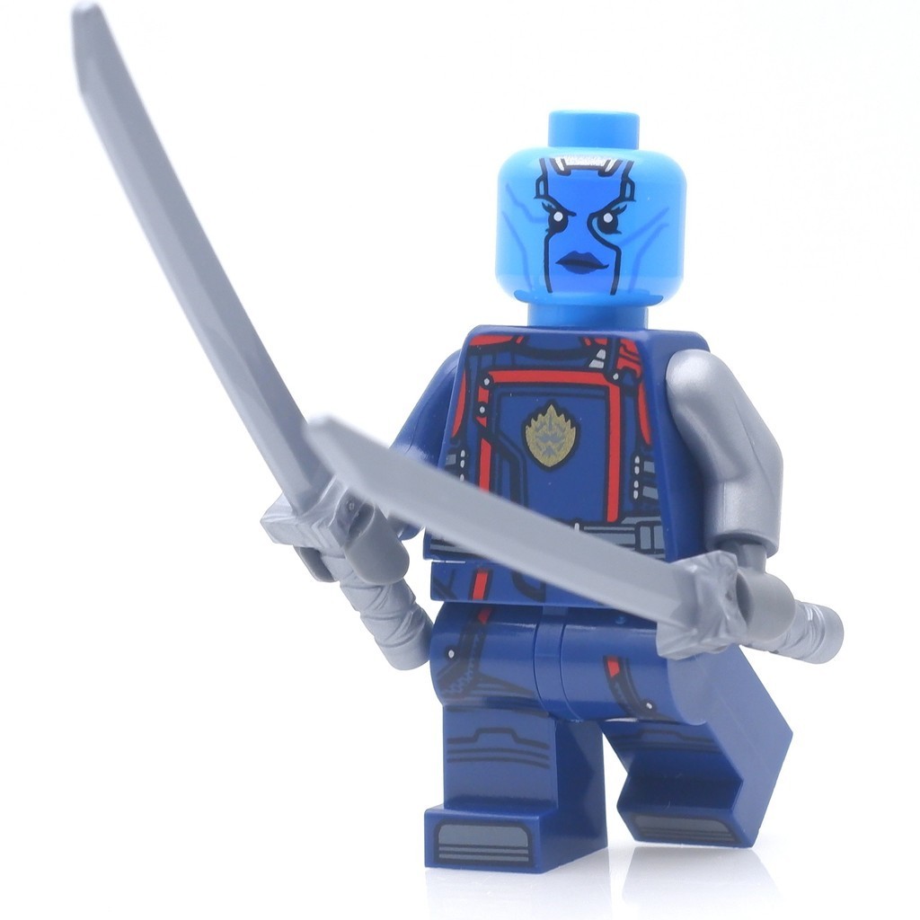 LEGO Marvel Nebula Dark Blue Suit *new
