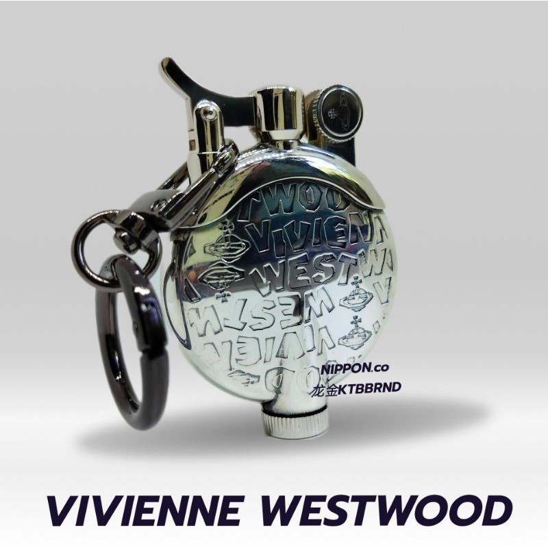 ไฟแช็คน้ำมันVivienne westwoodแท้ออกช็อปญี่ปุ่น(มือสอง)
