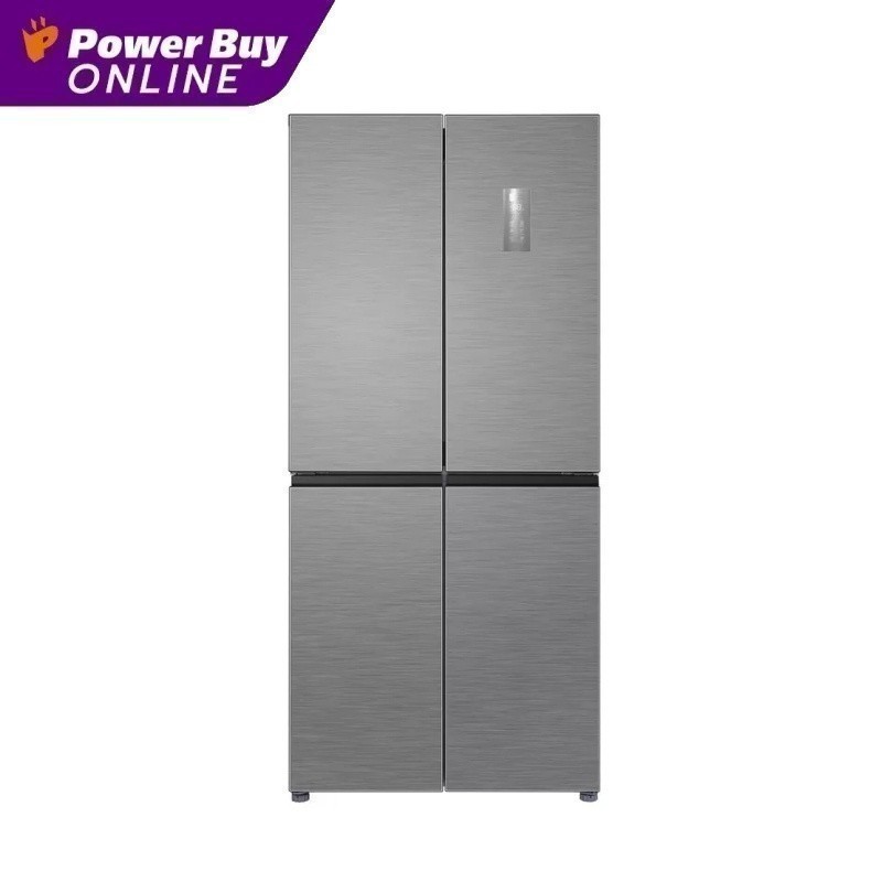 TCL ตู้เย็น 4 ประตู (16.6 คิว, สี Galaxy Gray) รุ่น P470CDS