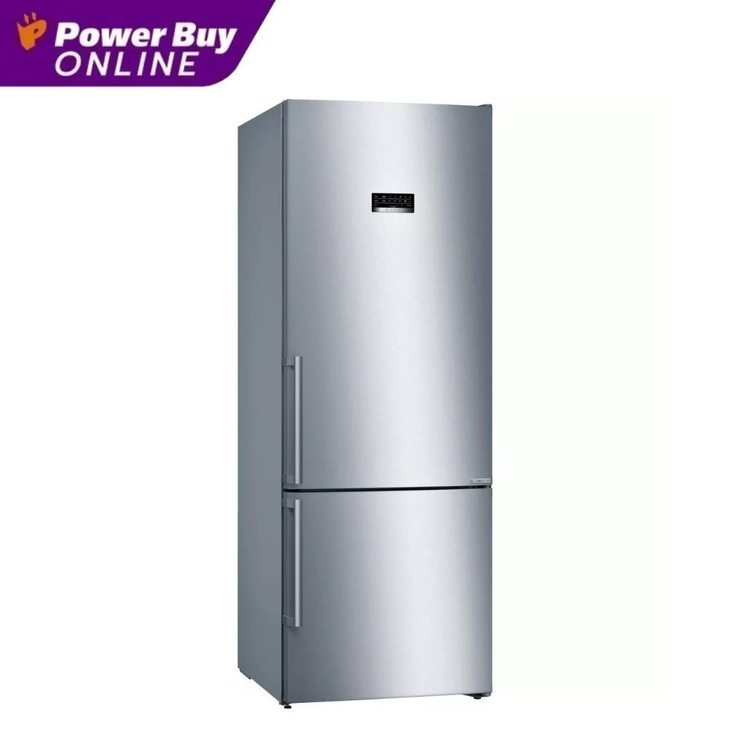BOSCH ตู้เย็น 2 ประตู (17.8 คิว, สี Inox) รุ่น KGN56XI40J