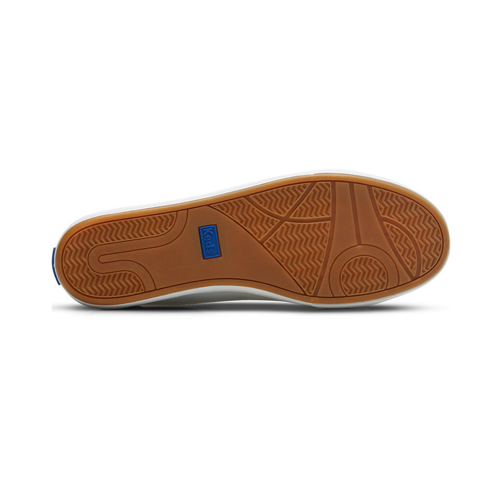 KEDS รองเท้าผ้าใบหนัง แบบผูกเชือก รุ่น CENTER III LEATHER สีขาว ( KW-CNTRIII2 )