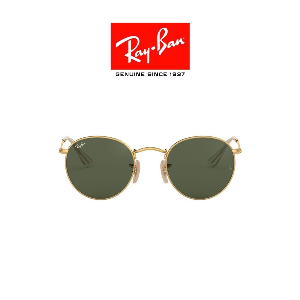 Ray-Ban Round Metal Flat - RB3447N 1 - sunglasse แว่นกันแดด