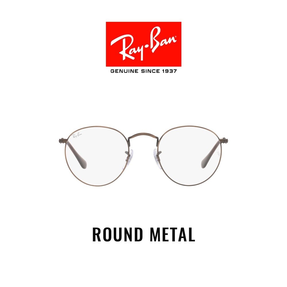 RAY-BAN VISTA ROUND METAL - RX3447V 3120 -Optical Glasses แว่นสายตา