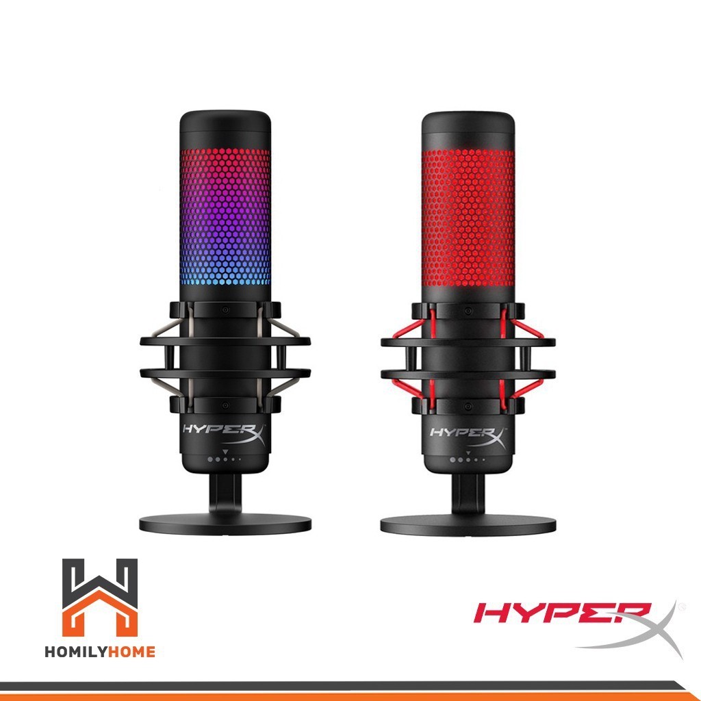 HyperX QuadCast USB Condenser / Quadcast S RGB Backlight Gaming Microphone ไมโครโฟน/
