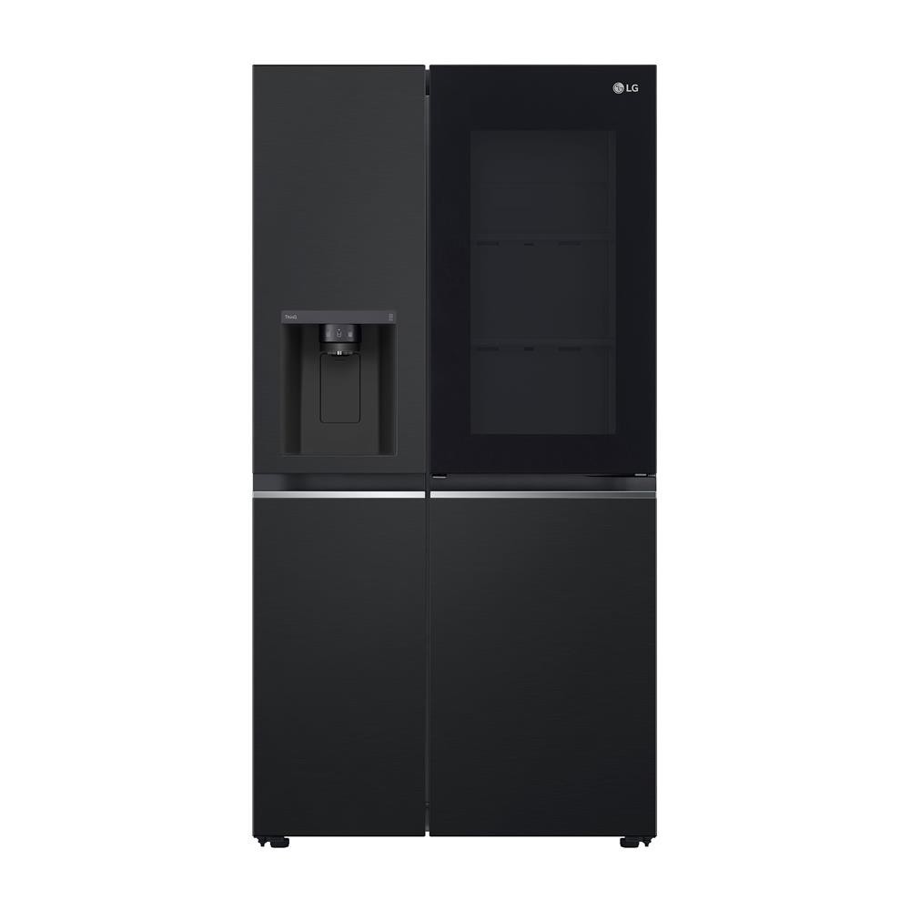 LG ตู้เย็น SIDE BY SIDE  GC-X257SQZW.AEPPLMT 22.4 คิว สีดำ