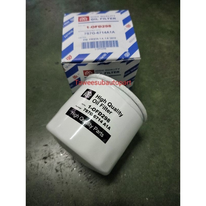 ไส้กรองน้ำมันเครื่อง FORD FIESTA 7S7G6714A1A FULL 1-OFD298