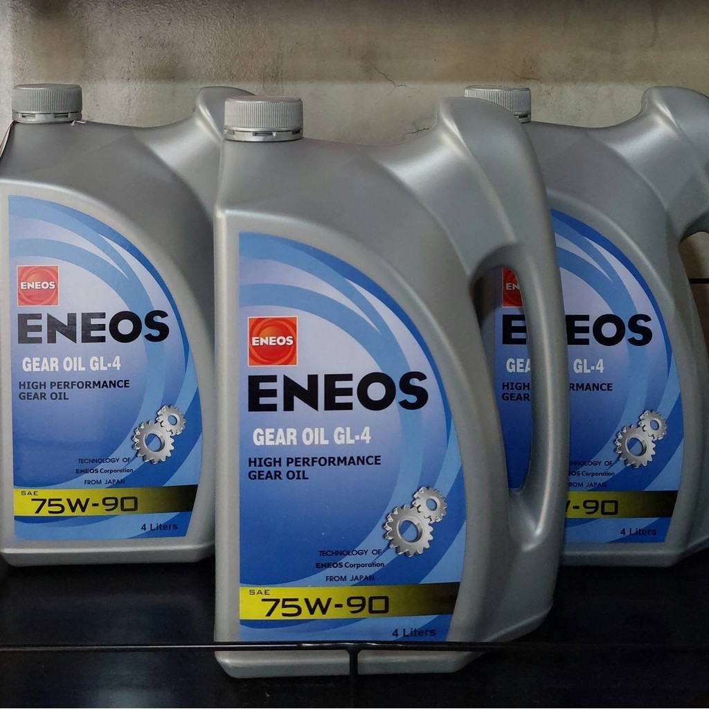 ENEOS GEAR OIL GL-4 SAE 75W-90 4ลิตร (น้ำมันเกียร์ธรรมดา)