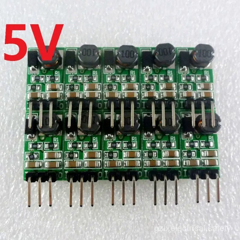 DD4012SA_5V * 10 10Pcs 5W 7-40V ถึง5V DC DC Buck Converter โมดูล Step-Down ตัวควบคุมแรงดันไฟฟ้า Boar