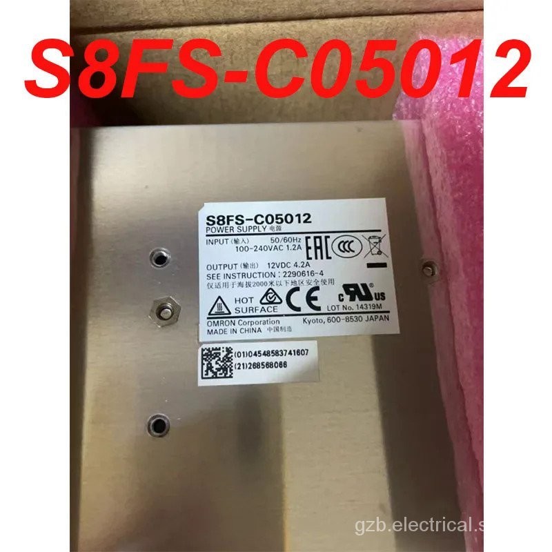 ของแท้ใหม่ Switching Power Supply S8FS-C05012J S8FS-C05012สำหรับ AC100 50W 12V ~ 240V S8FS-C05012J-4