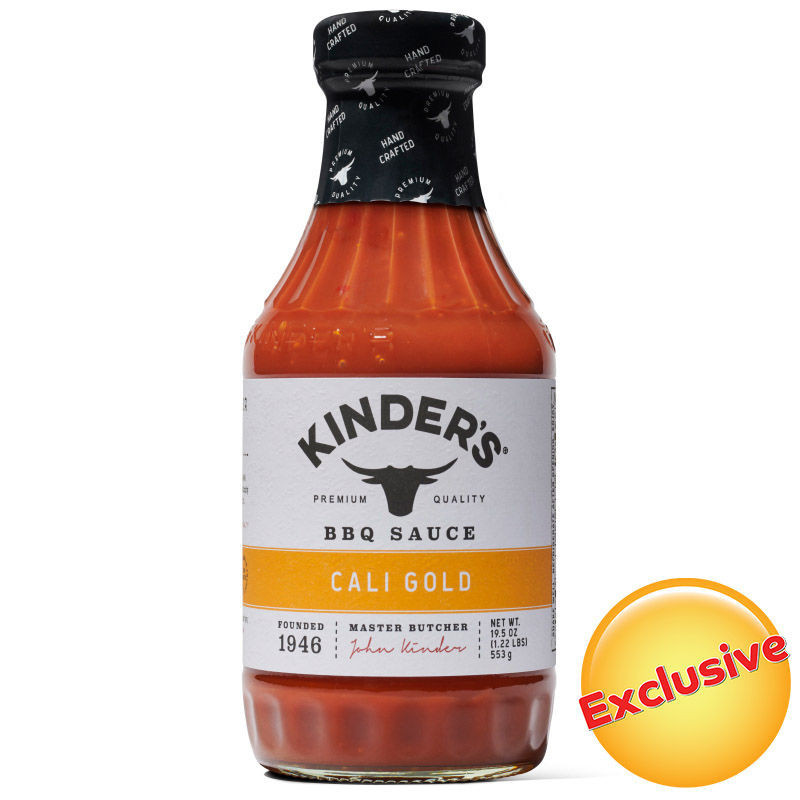 คินเดอร์สบีบีคิวซอสคาลิโกลด์ 19.5 ออนซ์ 🌼0755795755740🌼 Kinders Cali Gold BBQ Sauce 19.5 oz.