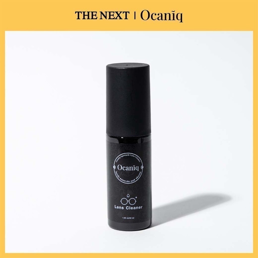 น้ำยาเช็ดเลนส์ OCANIQ สูตรน้ำยาเกรดทางการแพทย์ ฆ่าเชื้อโรค คุณภาพสูง ทำความสะอาดเลนส์แว่นตา Lens cleaner 50 ml.
