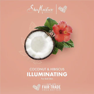 สมูทตี้บำรุงผมหยิกผมหยักศก SheaMoisture Coconut & Hibiscus Curl Enhancing Smoothie 91g (Sku.2127)