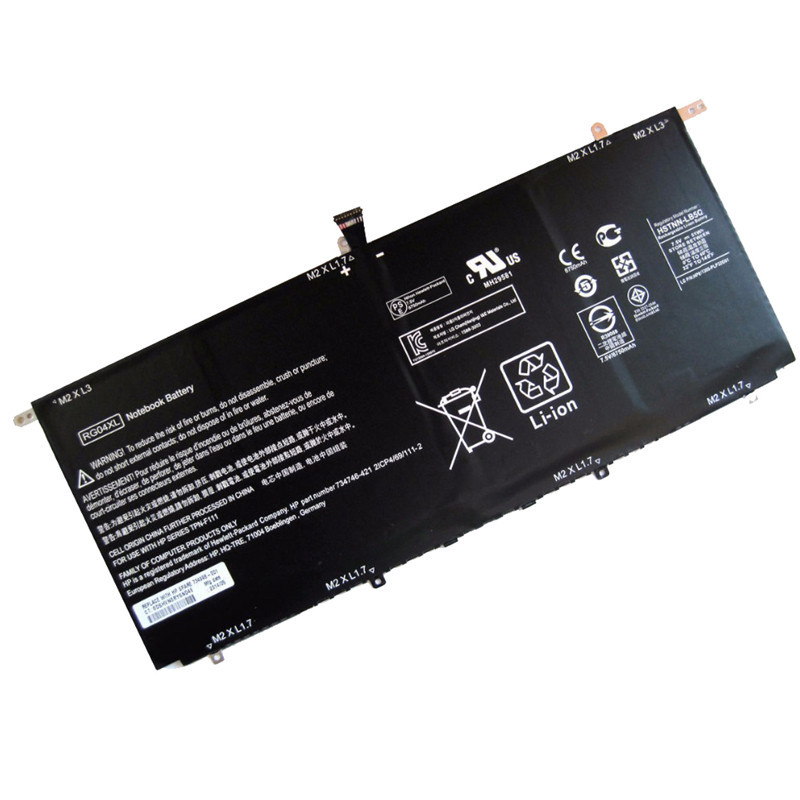 Laptop battery RG04XL RG04051XL HSTNN-LB5Q 734746-421 734998-001 TPN-F111 battery for HP Spectre 13-3000 Series
