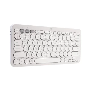 LOGITECH BLUETOOTH MULTI-DEVICE KEYBOARD (คีย์บอร์ด) K380S WHITE - A0156128