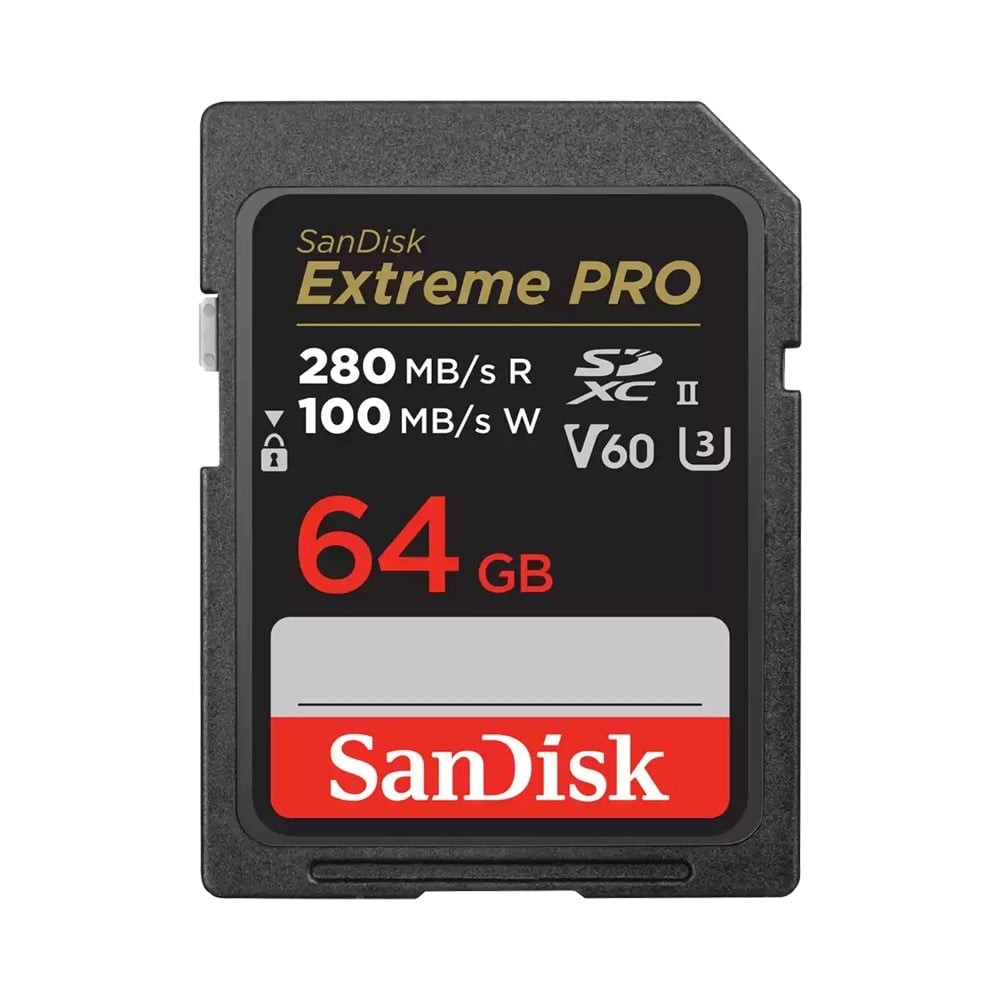64 GB SD CARD SANDISK EXTREME PRO SDXC UHS-II CARD (SDSDXEP-064G-GN4IN)