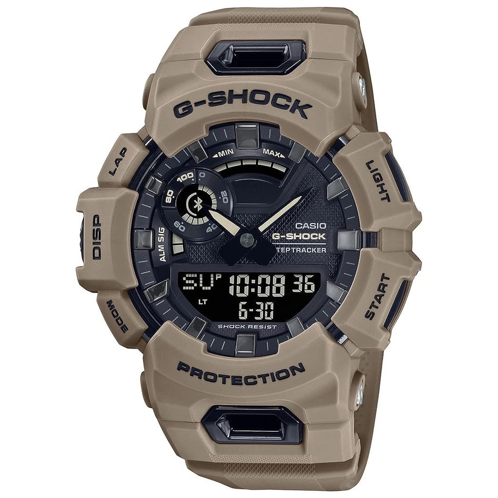 [Direct Japan] [G-SHOCK MOVE] App compatible smartphone incoming call notification G-SHOCK G-Shock CASIO Casio Smart Watch Bluetooth G-SQUAD GBA-900UU-5A Military Khaki