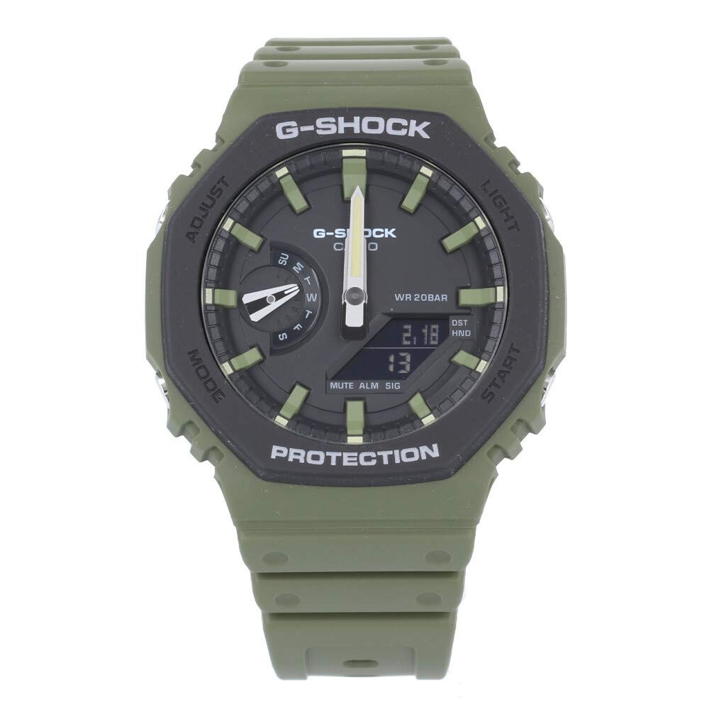 [Direct Japan] CASIO G-Shock G-Shock G-Shock Utility นาฬิกาข้อมือคาร์บอน สีกากี สีเขียว สําหรับผู้ชาย GA-2110SU-3A
