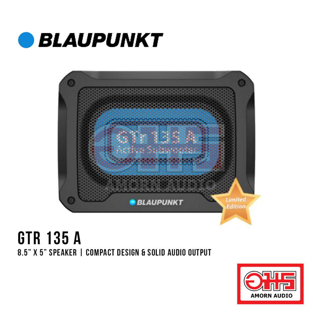 BLAUPUNKT GTr 135 A | 8.5” x 5” Speaker | Compact Design & Solid Audio Output | AMORN AUDIO