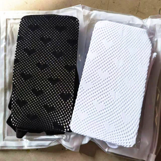 พร้อมส่ง! ถุงน่องสำหรับเด็กลายหัวใจ, สีขาว, สีดำ ถุงน่องบัลเล่ต์เด็ก ระบายอากาศได้ดี