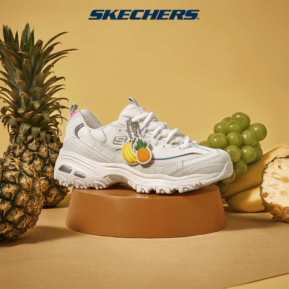 Skechers สเก็ตเชอร์ส รองเท้า ผู้หญิง Sport D'Lites 1.0 Shoes - 896187-OFWT